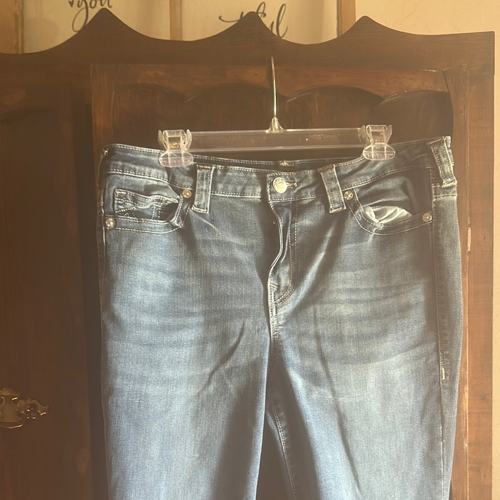 True Religion Blue Straight Leg Jeans Classic Style